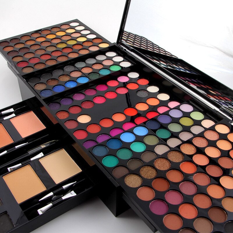 180-Color Piano Makeup Palette – Eyeshadow & Blush Set in Personalized Box