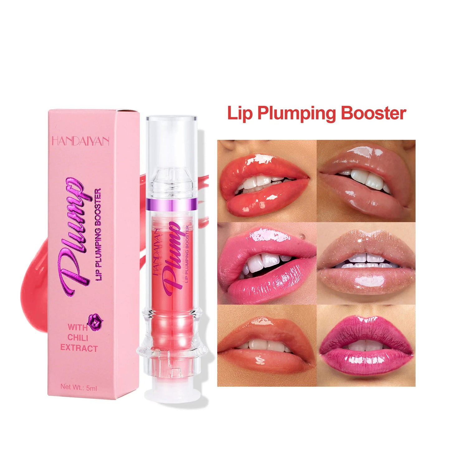 Spicy Glossy Lipstick – Rich Color & Mirror Shine Lip Gloss