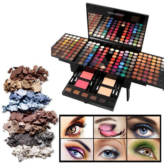 180-Color Piano Makeup Palette – Eyeshadow & Blush Set in Personalized Box