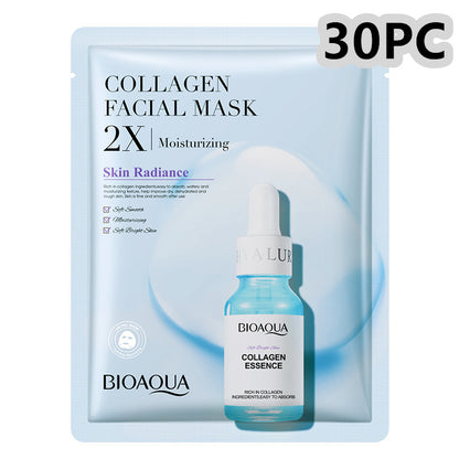 Collagen Face Mask: Moisturizing & Firming with Hyaluronic Acid