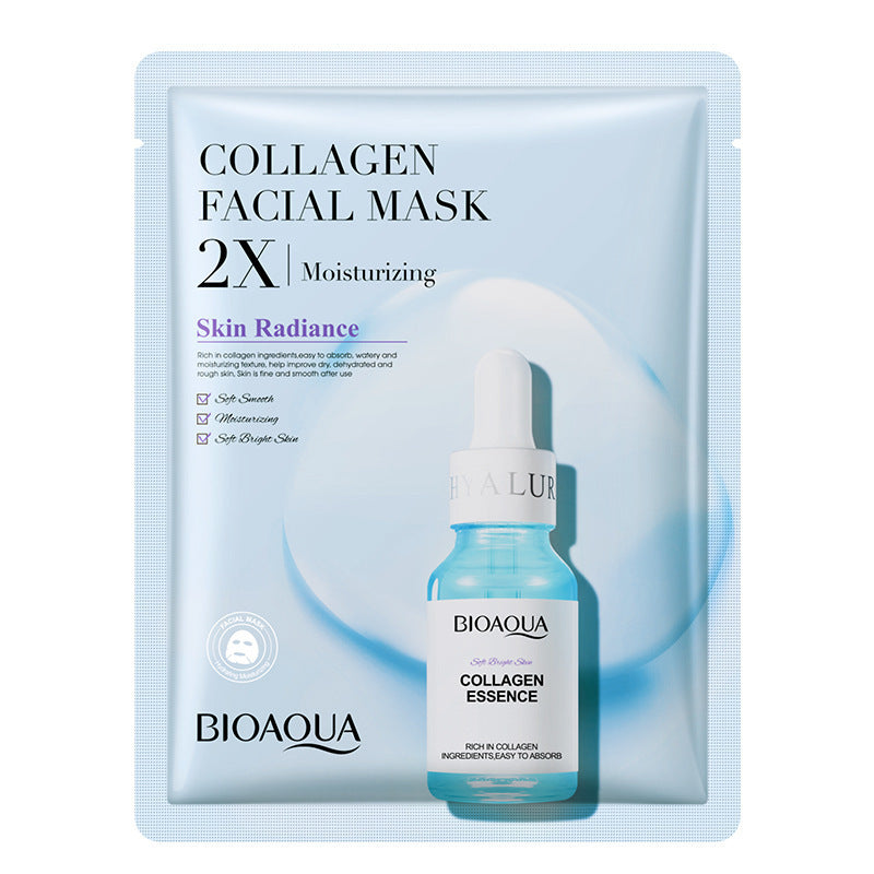 Collagen Face Mask: Moisturizing & Firming with Hyaluronic Acid