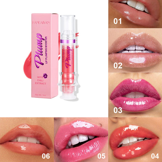 Spicy Glossy Lipstick – Rich Color & Mirror Shine Lip Gloss