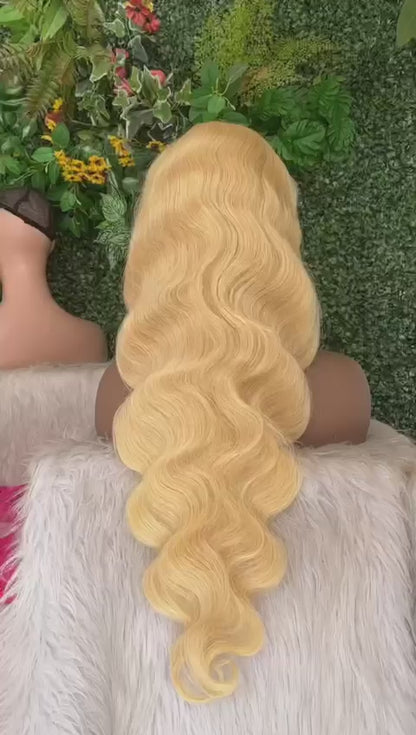 13x4 Lace Front Wig – Blonde 613
